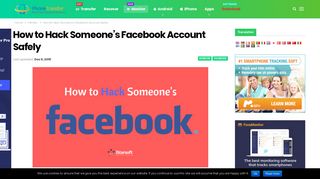 How to Hack Someone's Facebook Account Safely - PhoneTransfer.org