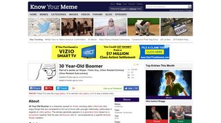 30 Year-Old Boomer | Know Your Meme