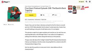 Five Heart Podcast Episode 108: The Band Is Back Together Jittery ...