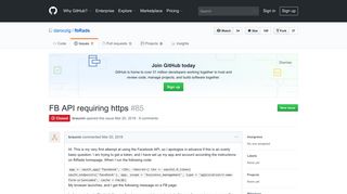 FB API requiring https · Issue #85 · daroczig/fbRads · GitHub