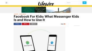 Facebook for Kids: What Messenger Kids Is and How to Use It - Lifewire
