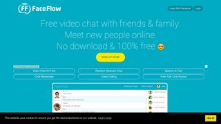 FaceFlow: Free Chat & Video Chat With Friends Online