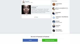 Facemash - Sign In! | Facebook