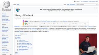 History of Facebook - Wikipedia