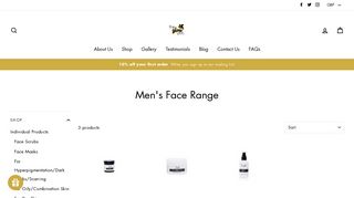 Men's Face Range – The Glow Pot