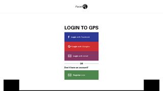 Login - Facet5 GPS