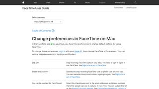 Change preferences in FaceTime on Mac - Apple Support