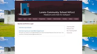 Login to Eportal and School Email @ Loreto Community School ...