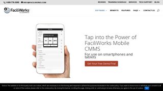 FaciliWorks Mobile CMMS Software Phone Tablet