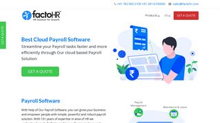 Payroll Software, Best Cloud Based HR and Payroll Software in India