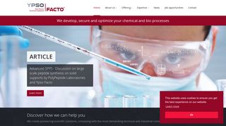 Ypso Facto: Process optimization for chemicals and biochemicals