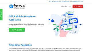 Attendance Application, Employee Tracker App For Any Size ... - factoHR