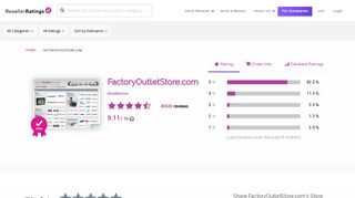FactoryOutletStore.com Reviews | 45,857 Reviews of ...
