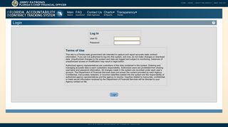 Login - FACTS - Florida Department of Financial Services