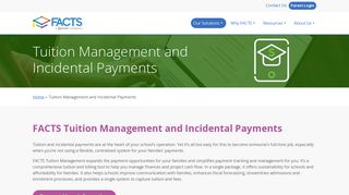 Tuition Management and Incidental Payments - FACTS Management AU