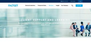 Client Support & Learning | FactSet