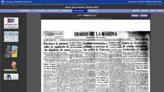 Diario de la marina ( 08-20-1952 ) - University of Florida Digital ...