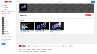 FaderPlay - YouTube