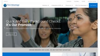 First Advantage | Criminal Background Check Company