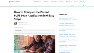 The Parent PLUS Loan Application in 6 Easy Steps | Student Loan Hero