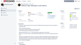 [MCL-7178] Failed to Login: Bad login on old versions - Jira