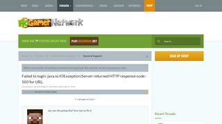 Failed to login: java.io.IOException:Server returned HTTP response ...
