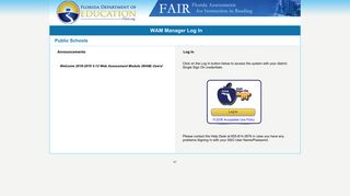 Florida Assessments for Instruction in Reading(FAIR)