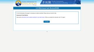 Florida Assessments for Instruction in Reading(FAIR)