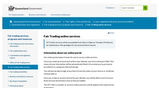 Fair Trading online services | Your rights, crime and the law ...