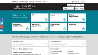 Welcome to the Fair Work Ombudsman website