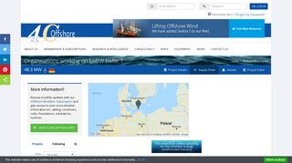 Organisations working on EnBW Baltic 1 - 4C Offshore