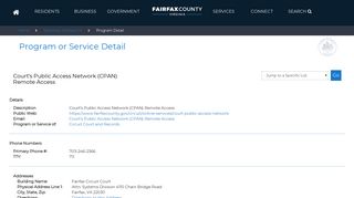 (CPAN) Remote Access - Fairfax County