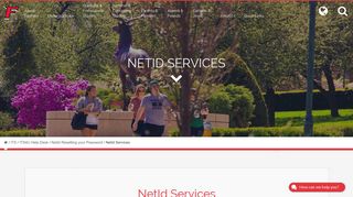 NetId Services | Fairfield University, Connecticut