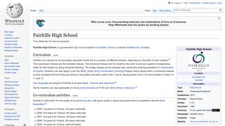 Fairhills High School - Wikipedia