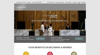 Le Club AccorHotels: our world revolves around you - Fairmont Hotels