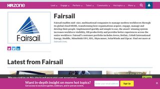 Fairsail | HRZone