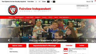 Fairview Independent Schools: Home