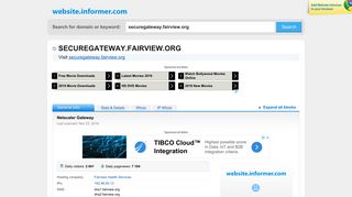 securegateway.fairview.org at WI. Netscaler Gateway - Website Informer