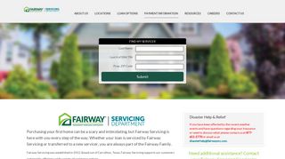 Loan Servicing | Fairway Independent Mortgage Corporation
