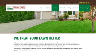 Lawn Treatment Solutions for Home and Business | Fairway Lawns