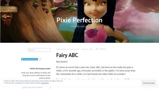 Fairy ABC – Pixie Perfection