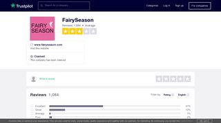 FairySeason Reviews | Read Customer Service Reviews of www ...