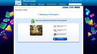 Play Fairy Island > Online Games | Big Fish