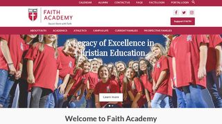 Faith Academy: Home