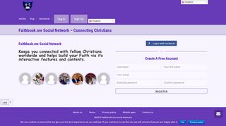 Faithbook.me Social Network - Connecting Christians