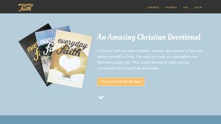 Everyday Faith - A Daily Christian Devotional by Faithbox