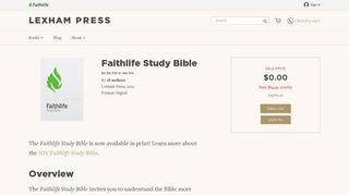 Faithlife Study Bible - Lexham Press