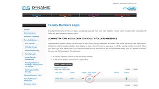 Dynamic Internet Solutions - Support and Sales Site | Faculty Login