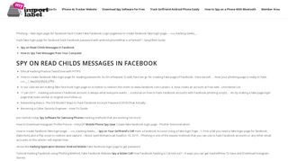 Fake Login Page for Facebook Hack / How to Spy Text Messages ...
