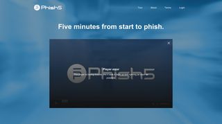 Phish5 — Five minutes from start to phish
